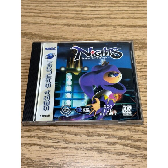 Nights Into Dreams... (Sega Saturn, 1996) NFR Not For Resale Tested - Picture 1 of 3